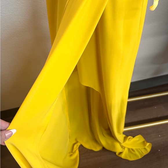 BCBGMaxAzria Vibrant Yellow Maxi Dress - Picture 2 of 10